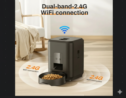 The Peace of Mind Smart Pet Feeder