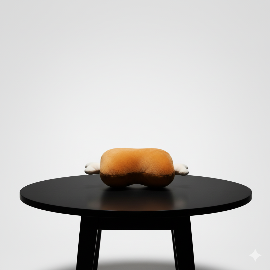 The Prime Steak Squeaky Plush Toy