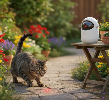 Timed Auto Laser Cat Toy 🔴🐾