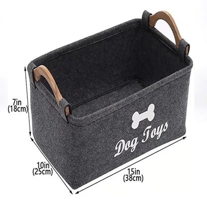 Felt Pet Gear Organizer