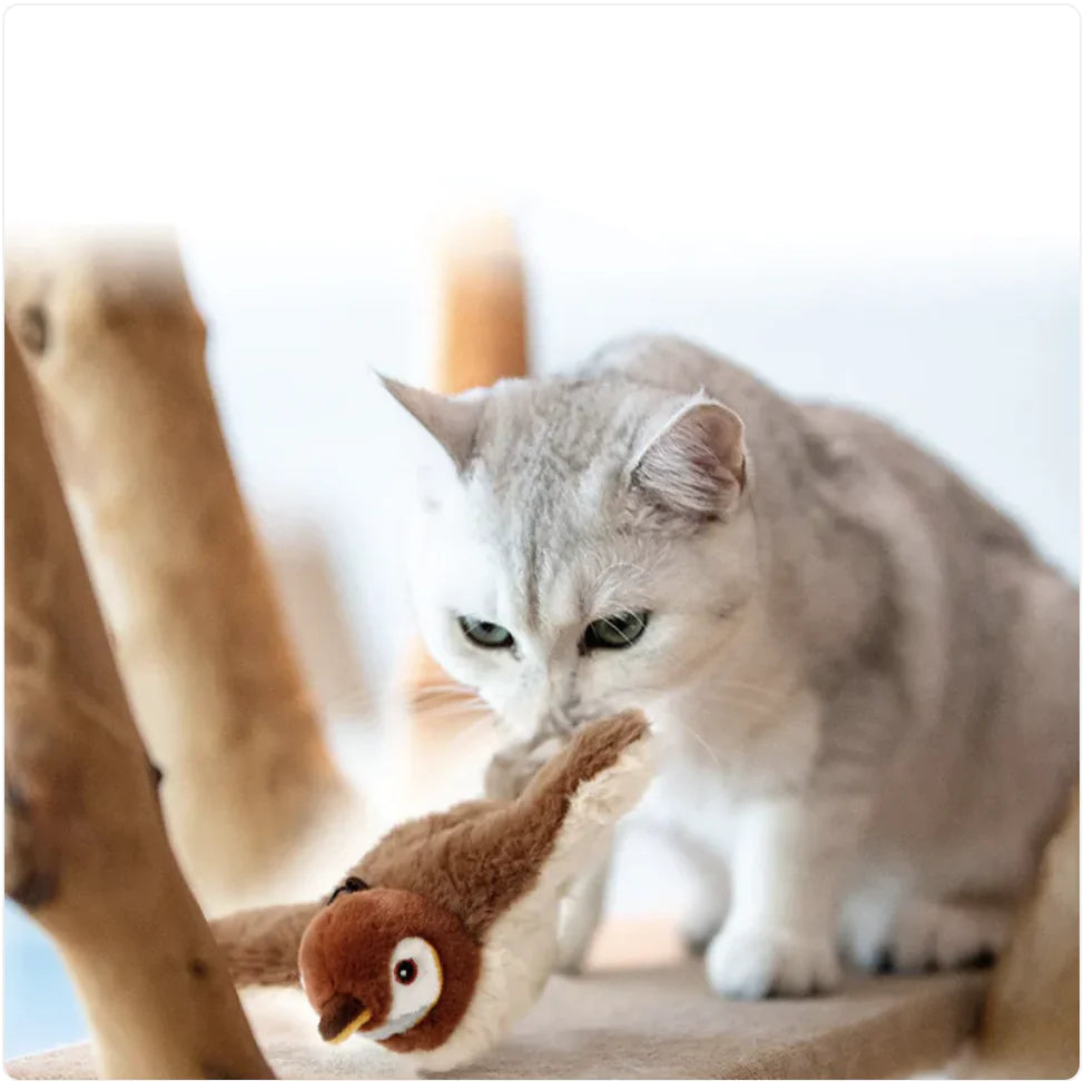 Mimic Motion Plush Toys - Birds & Fish