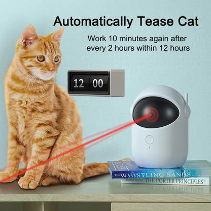 Timed Auto Laser Cat Toy 🔴🐾