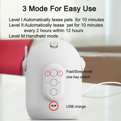 Timed Auto Laser Cat Toy 🔴🐾